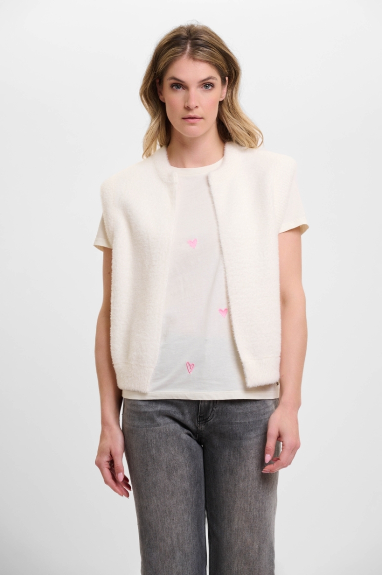 Short waistcoat Snow white