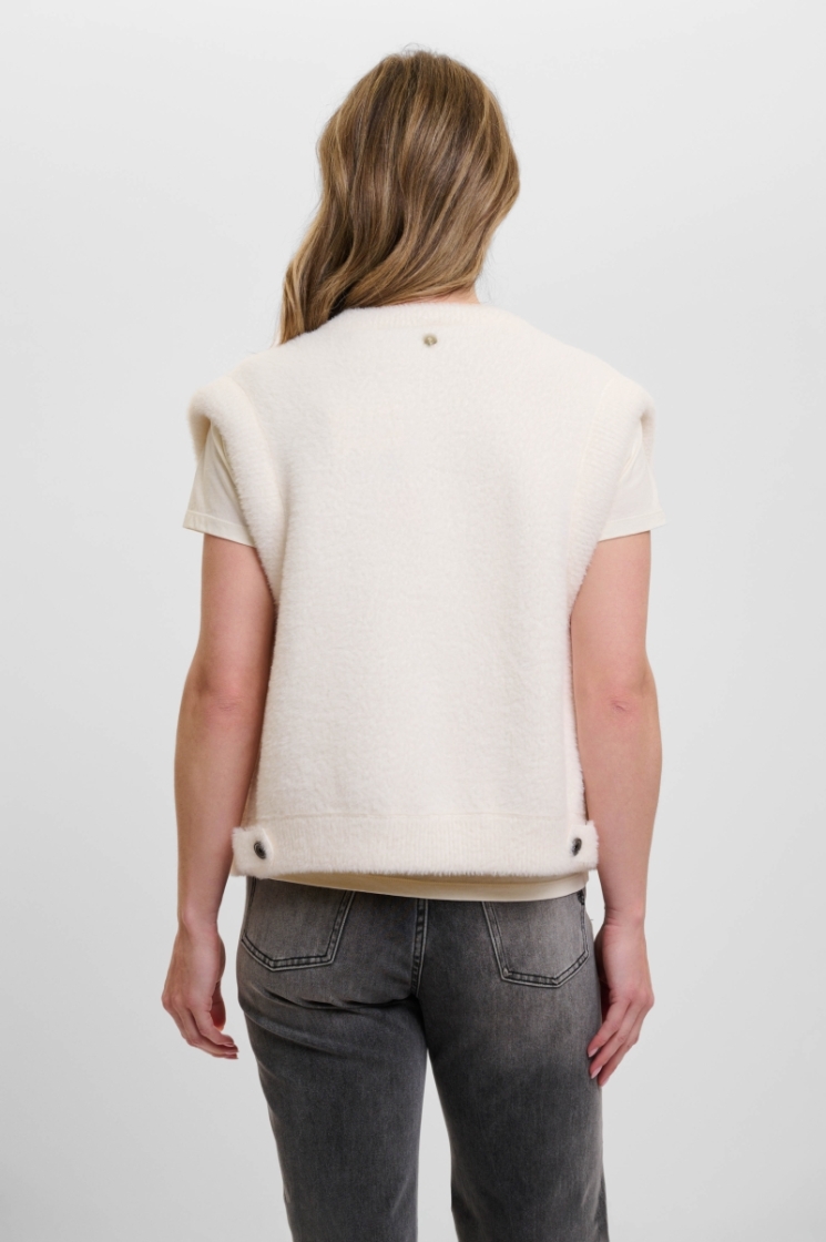 Short waistcoat Snow white