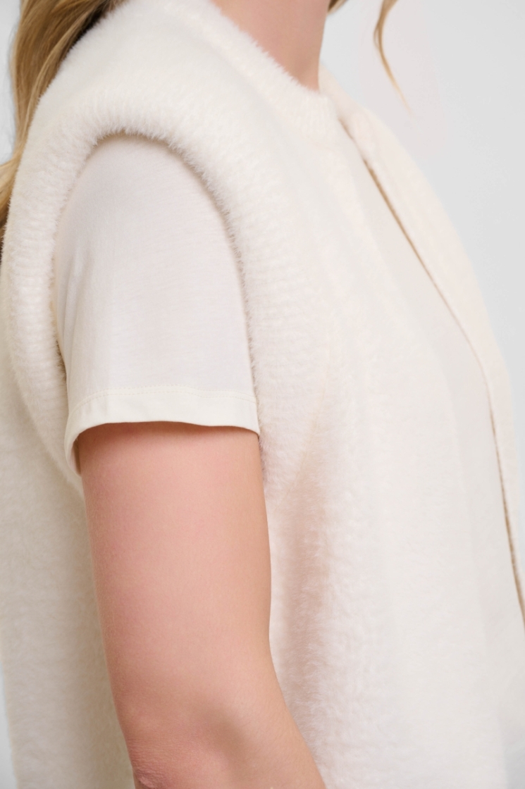 Short waistcoat Snow white