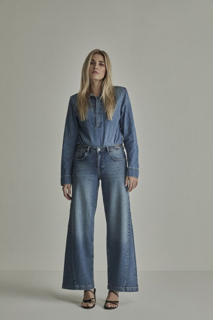 Cloë (Fancy) Para Mi Jeans D206 Blue Reef