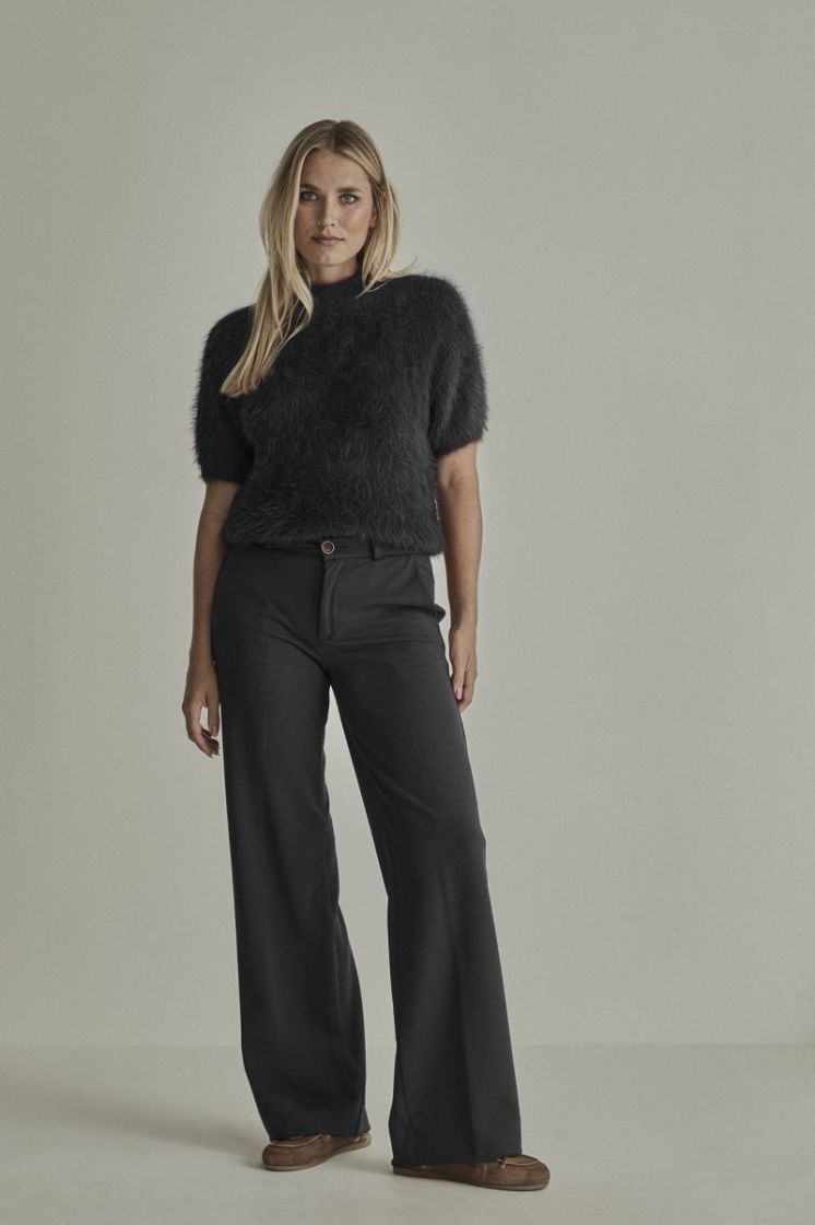 Mira (Elastic) Twill Jersey black
